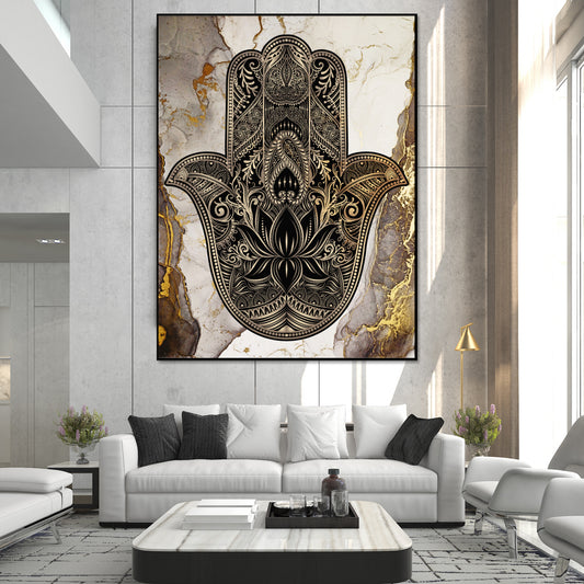 Hamsa Hand Canvas