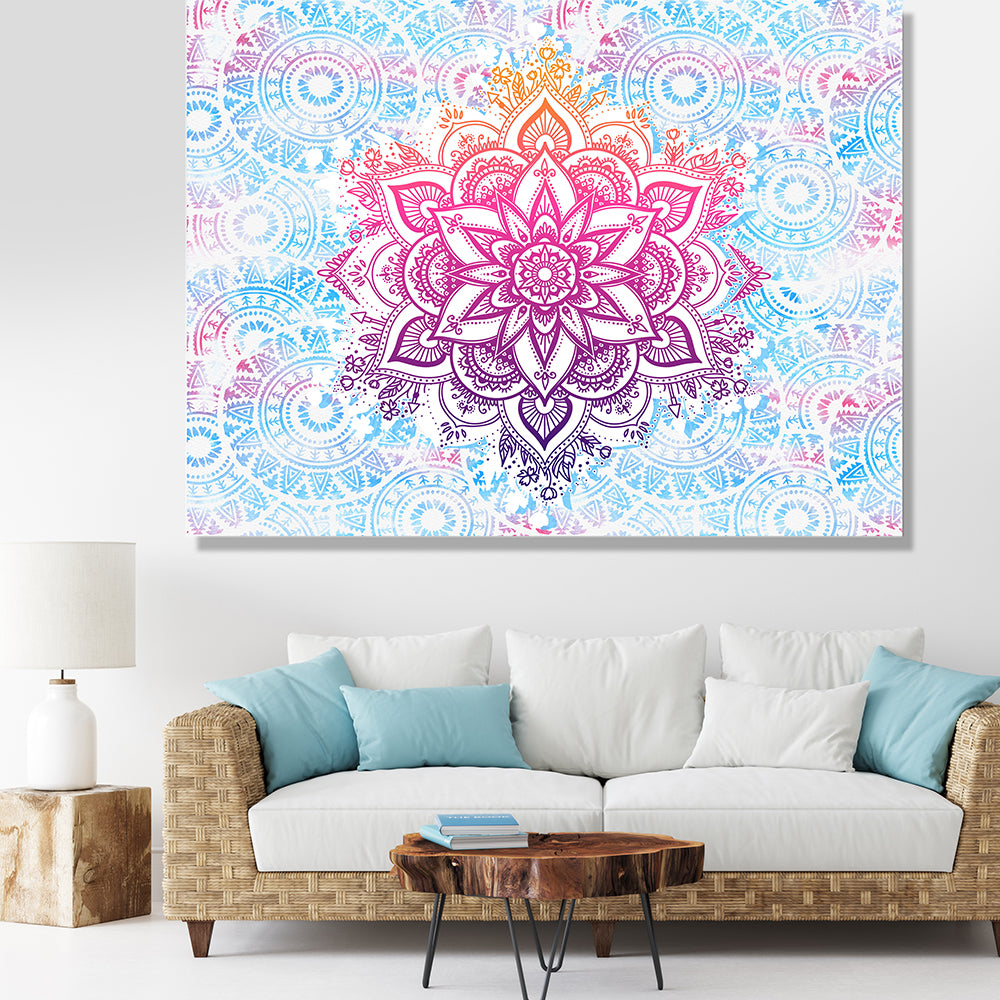 Boho Mandala Canvas