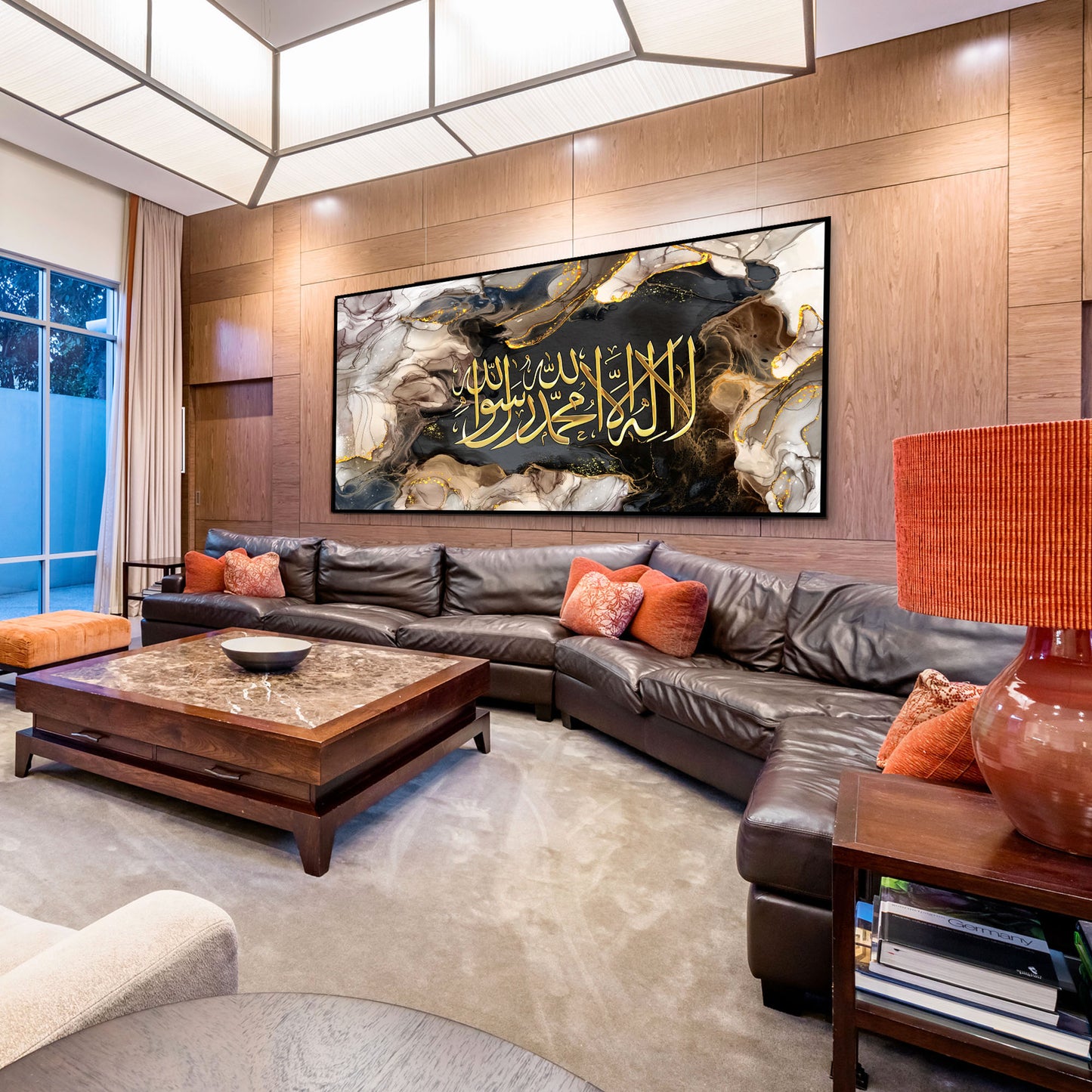 Kalima-Shahada Islamic Printed Canvas