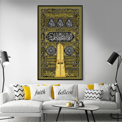 Door Kaaba-Hand Drawn