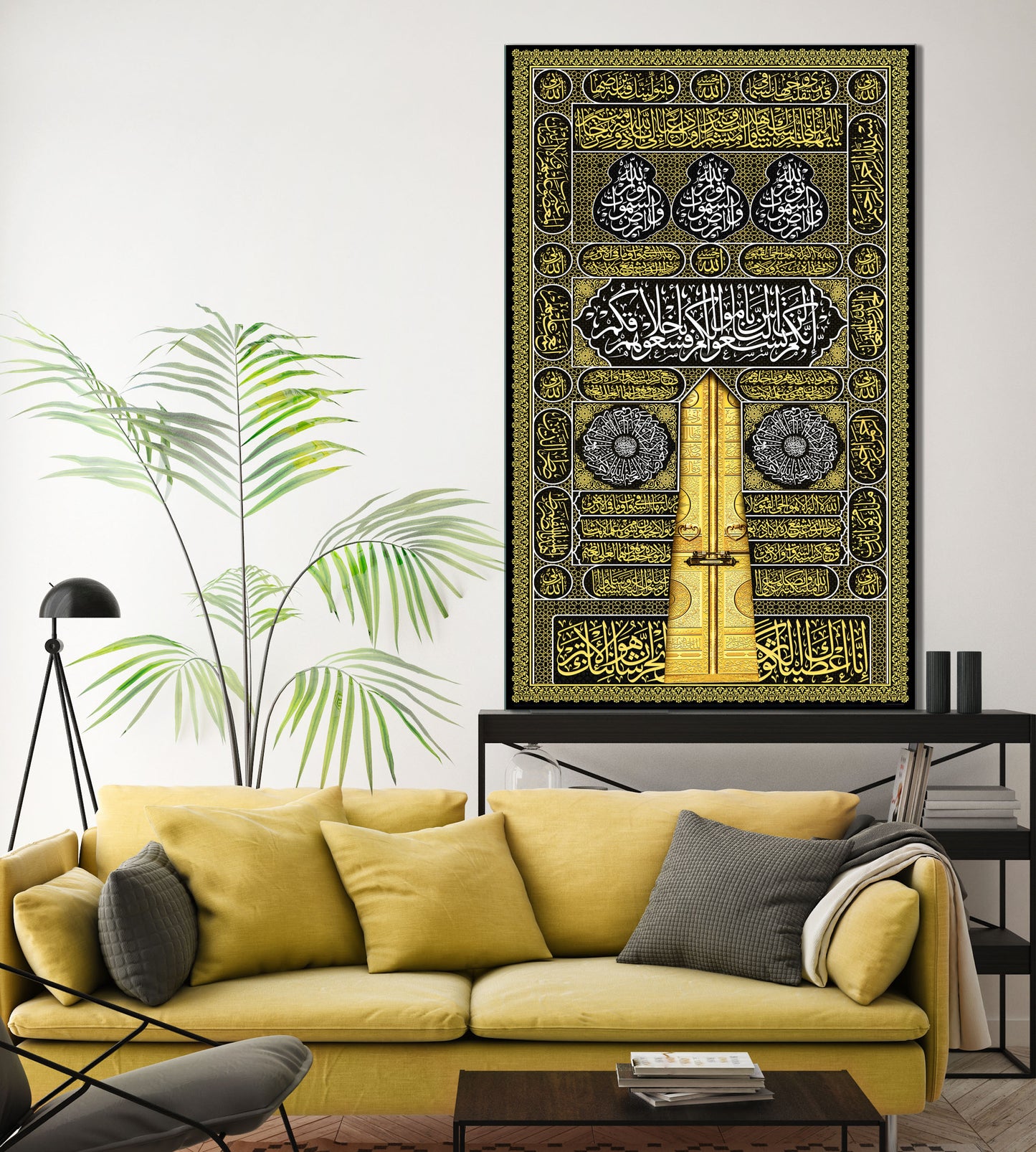 Door Kaaba-Hand Drawn