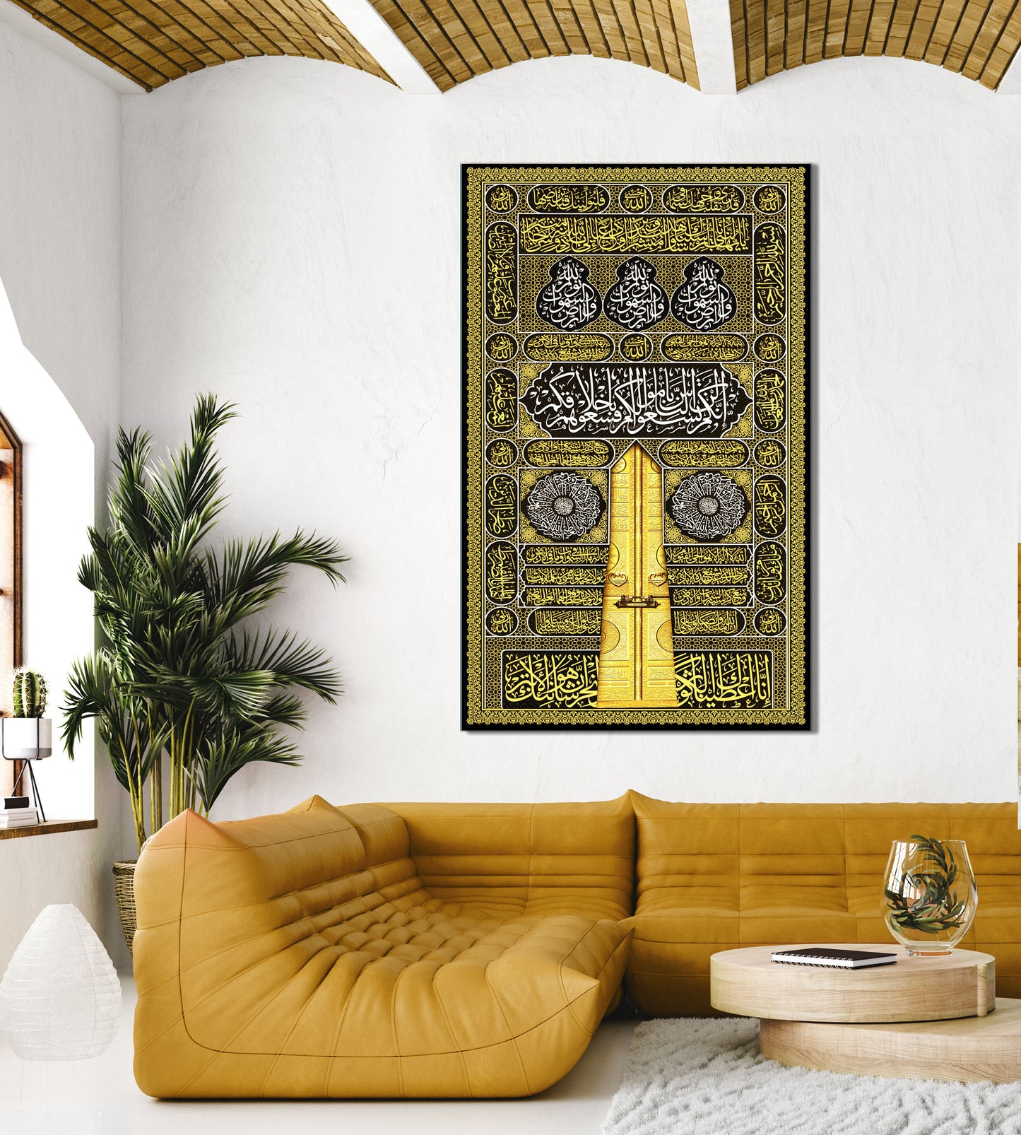 Door Kaaba-Hand Drawn