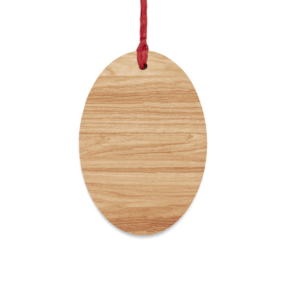 Subhan Allah-Wooden Oval Shaped Wooden Ornament