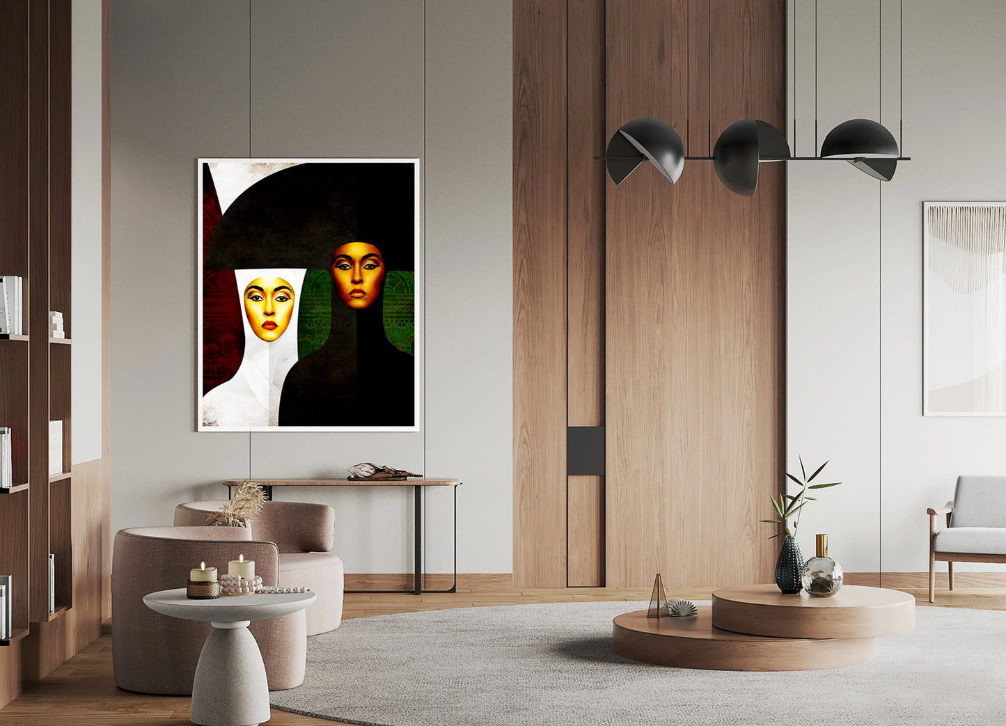 Women in Veil Canvas