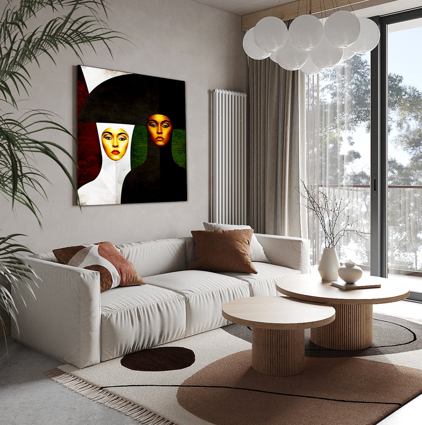 Women in Veil Canvas