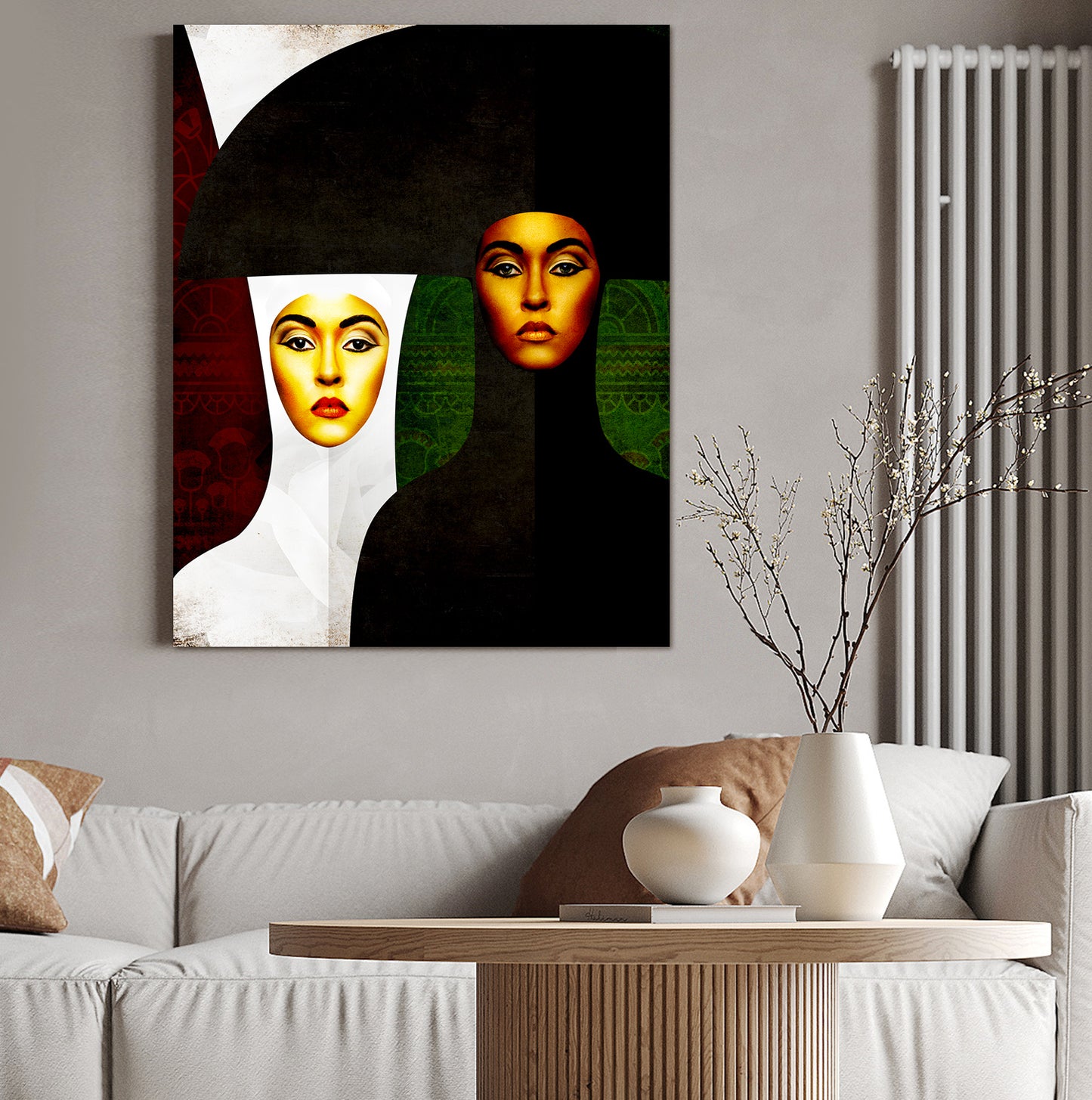 Women in Veil Canvas