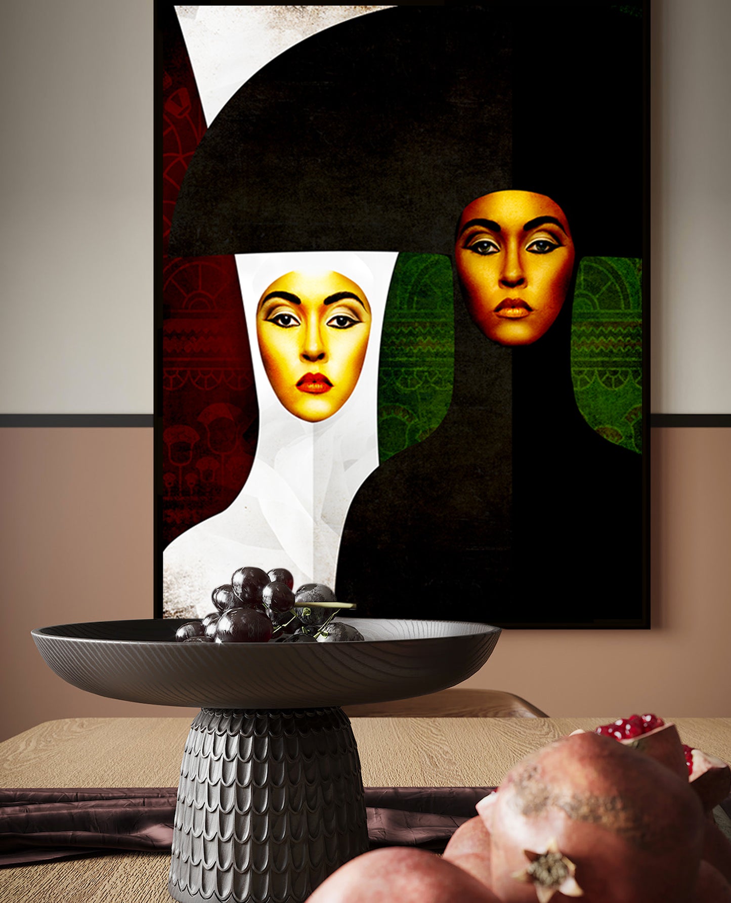 Women in Veil Canvas