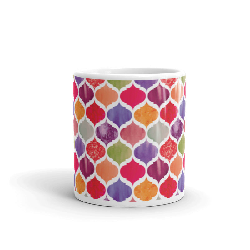 Multicolor Tile Mug