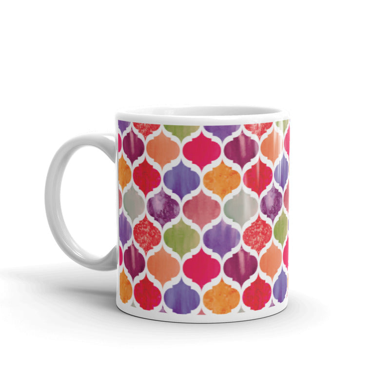 Multicolor Tile Mug
