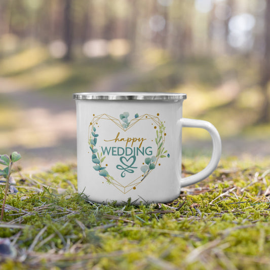 Happy Wedding Mug